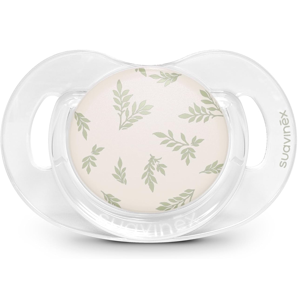 Suavinex Poetry Succhietto Tettarella Fisiologica Silicone SX Pro Neutro 6-18 Mesi