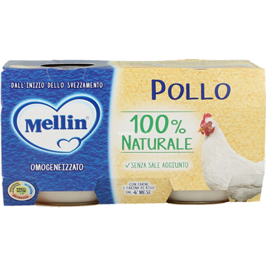Mellin Omogeneizzato Pollo 2x120 gr