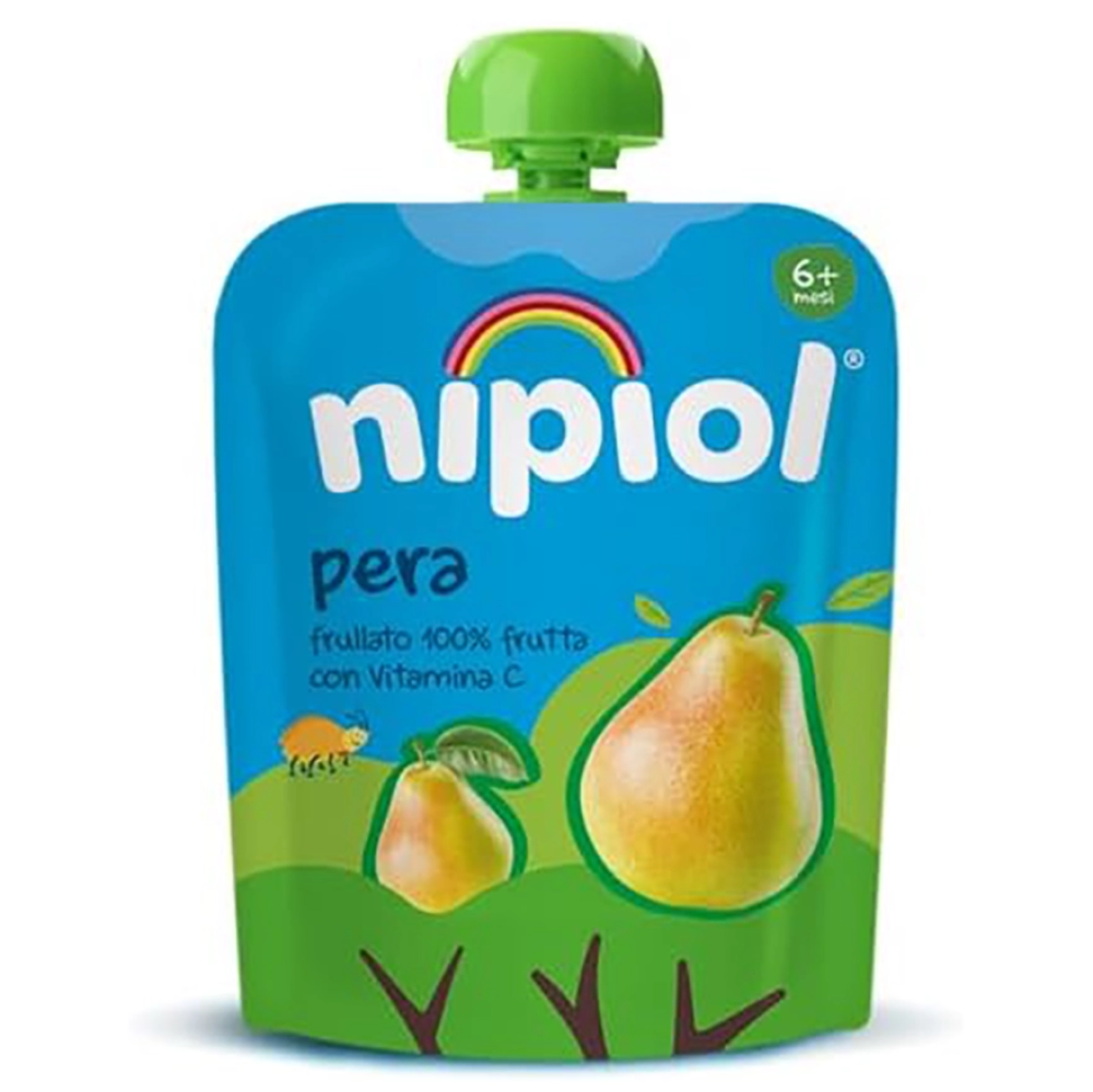 Nipiol Pouch 100% Frutta Pera 85 gr