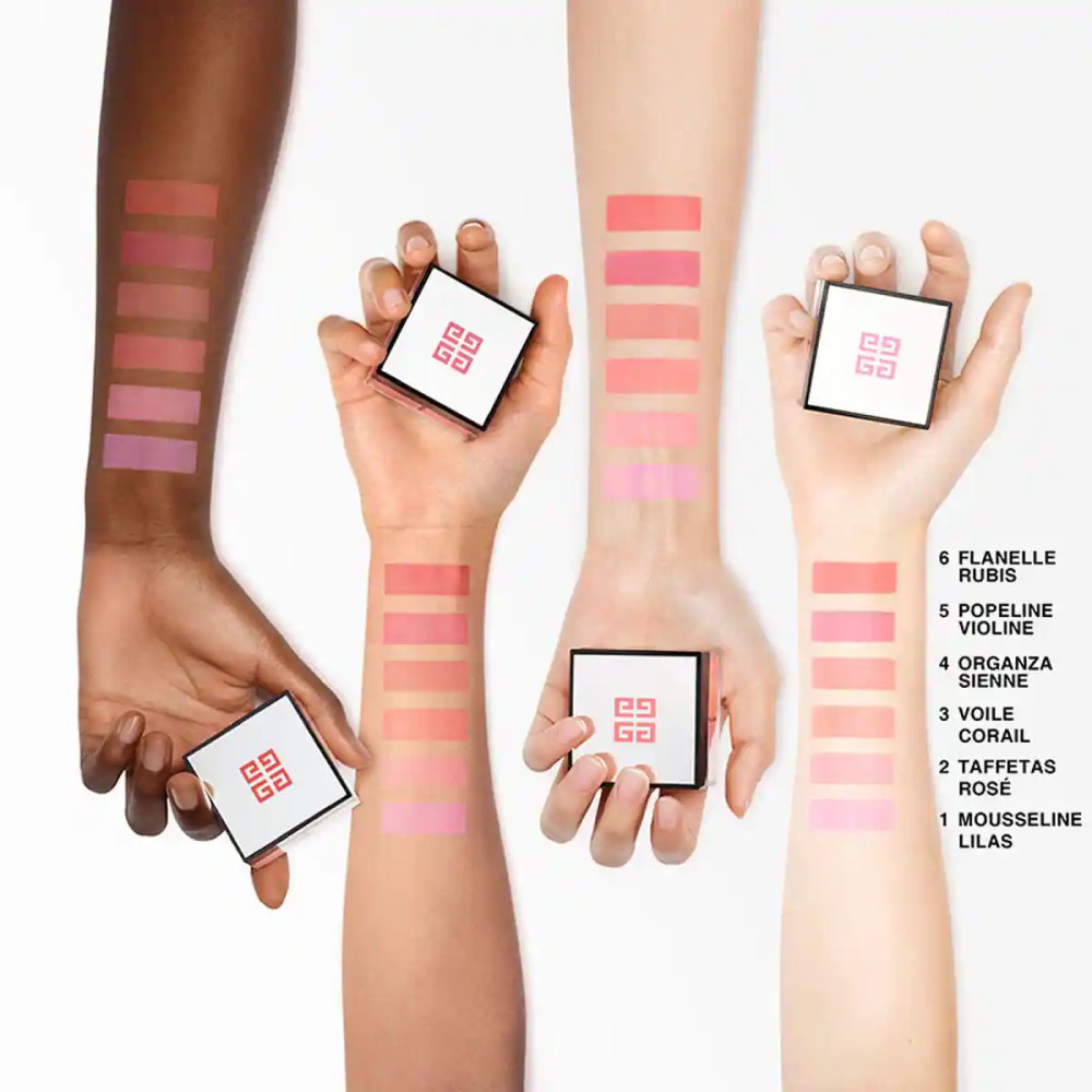 Givenchy Prisme Libre Blush - Blush in Cipria Libera in 4 Tonalità