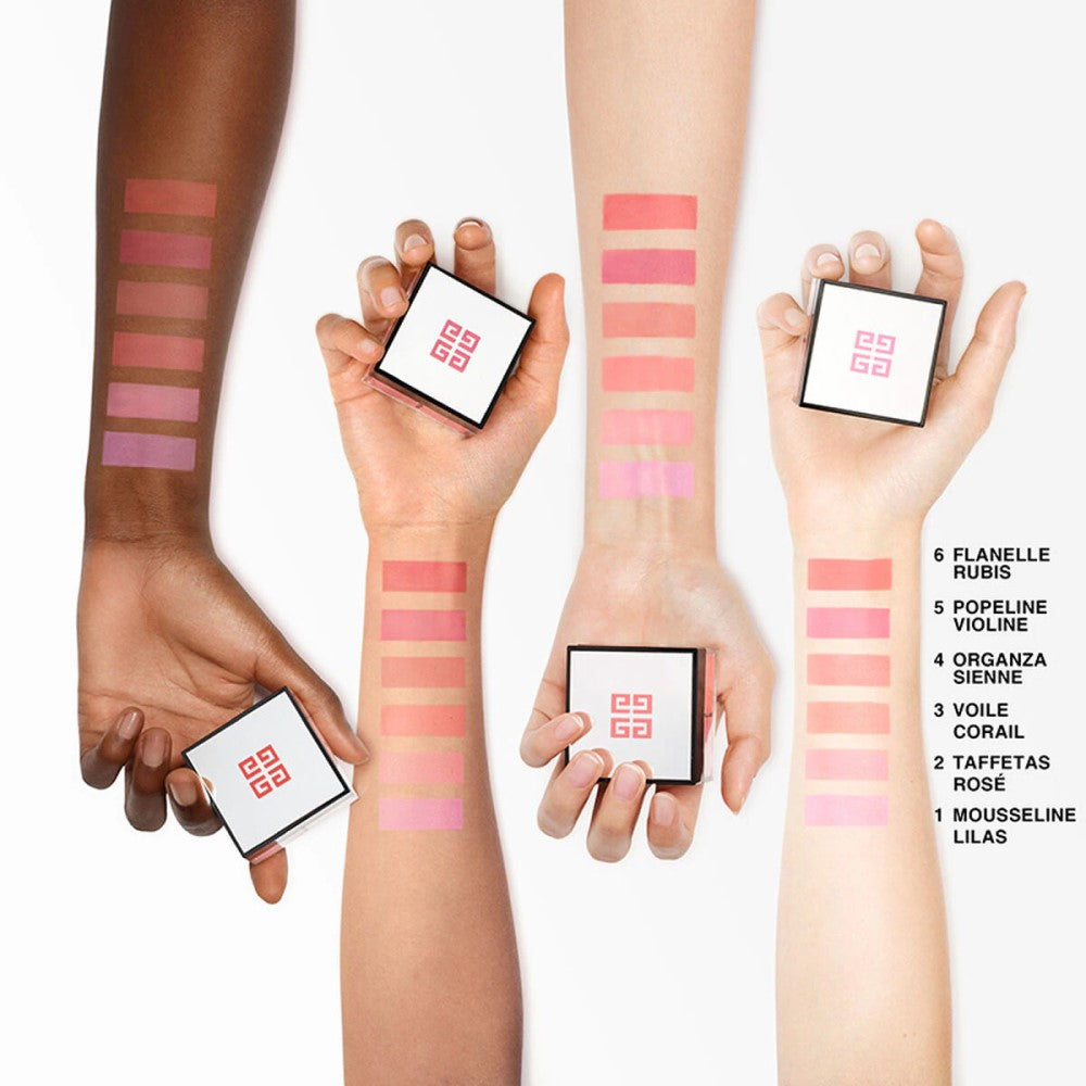 Givenchy Prisme Libre Blush - Blush in Cipria Libera in 4 Tonalità