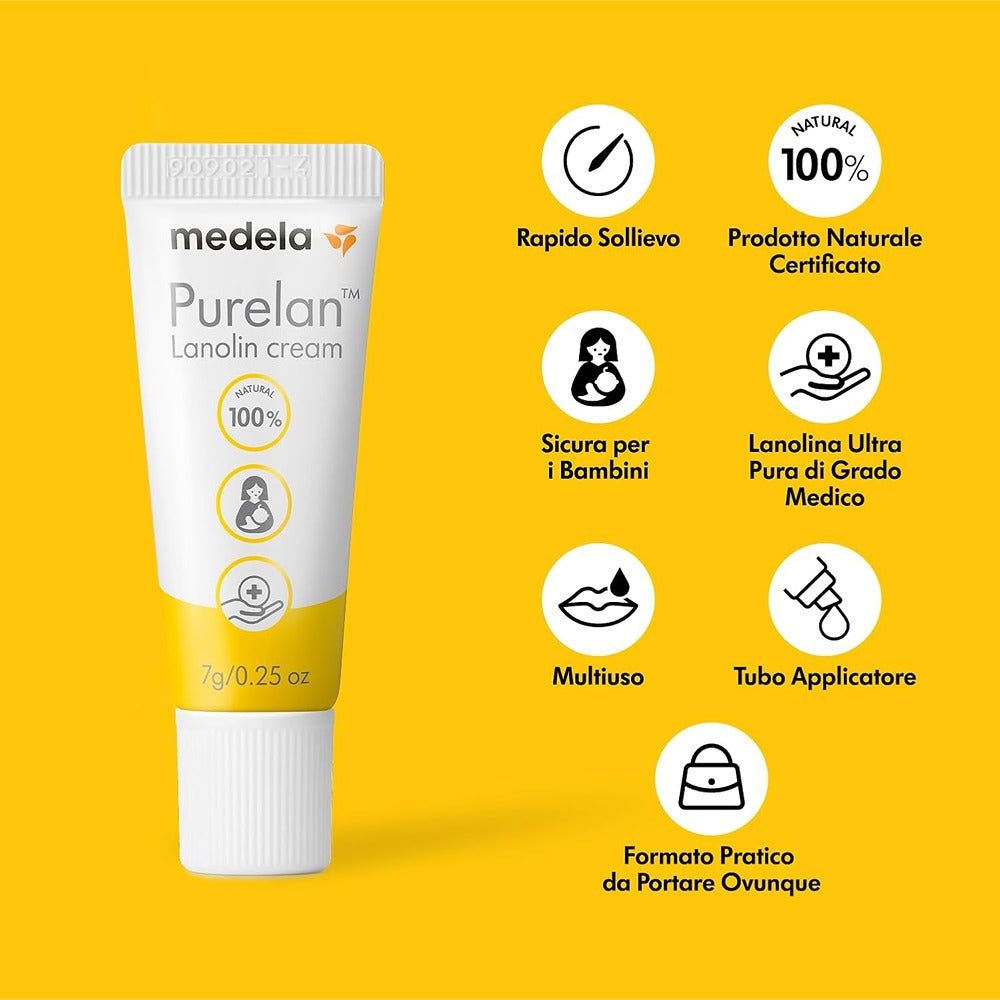 Medela Purelan Crema Alla Lanolina Per Capezzoli 37 gr