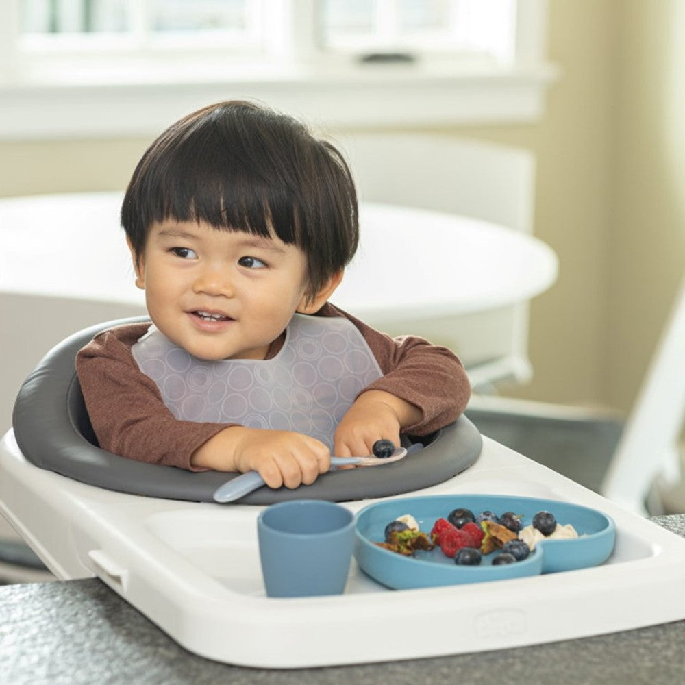 Chicco Piatto Cuore Con Ventosa In Silicone Rosa 9+ Mesi