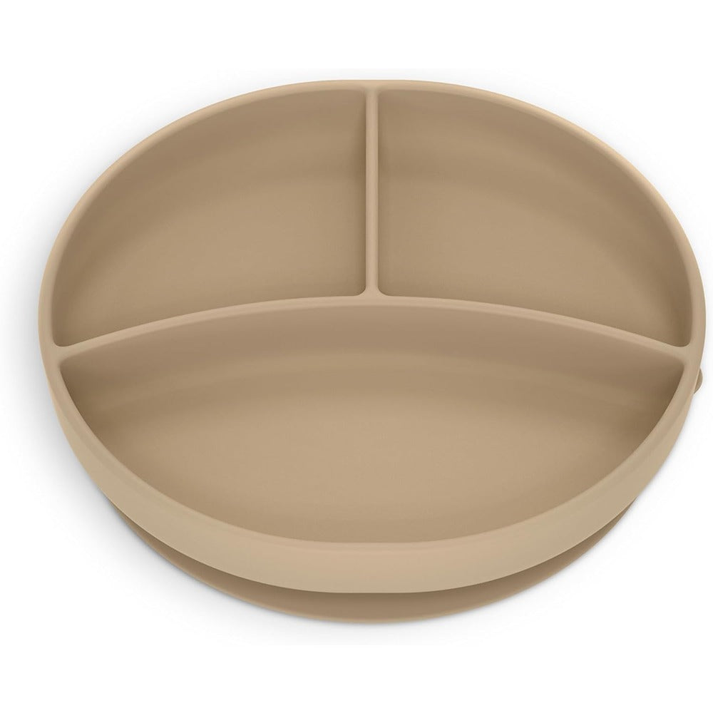 Suavinex Colour Essence Piatto In Silicone Con Divisori Beige +6 Mesi