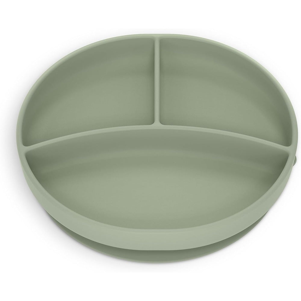 Suavinex Colour Essence Piatto In Silicone Con Divisori Verde +6 Mesi