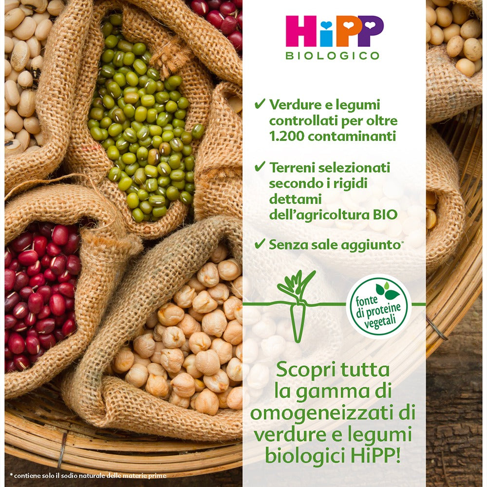 HiPP Omogeneizzato Piselli 2x80 gr