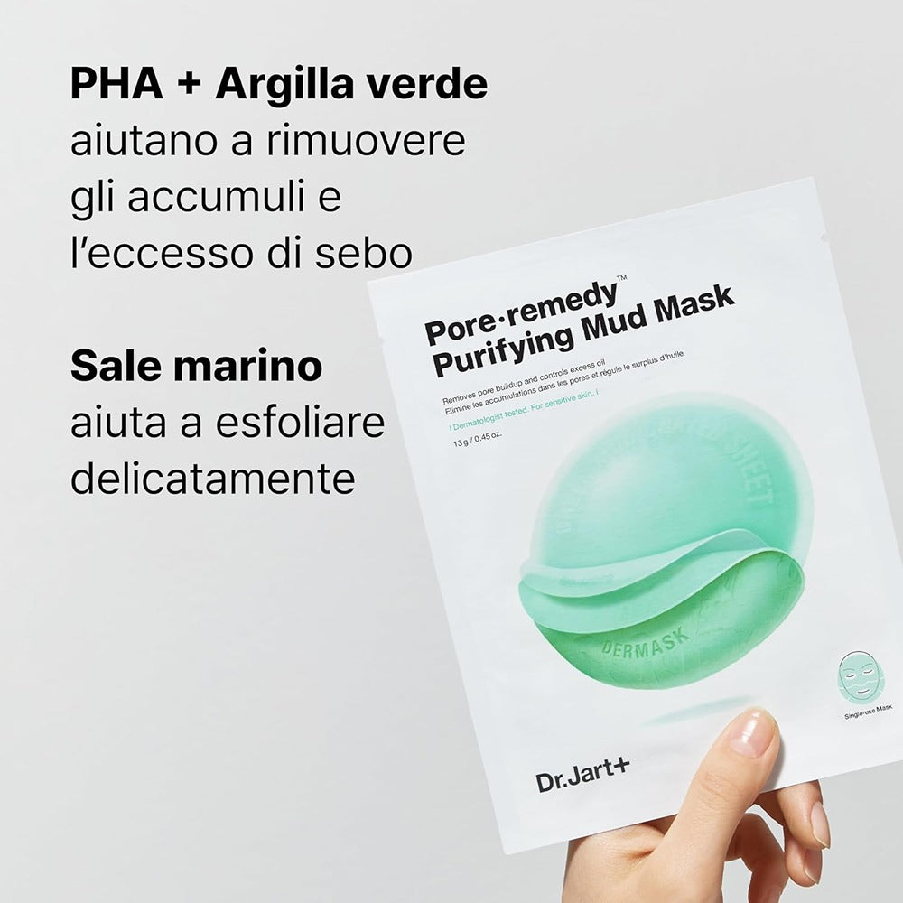 Dr.Jart+ Pore remedy Purifying Mud Face Mask - Maschera Viso Purificante