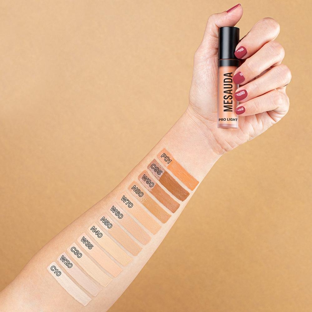 Mesauda Pro Light Concealer – Correttore Fluido Idratante