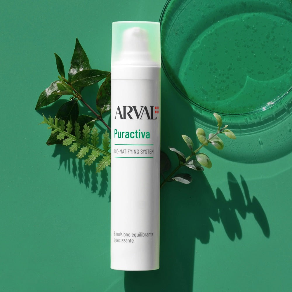 Arval Puractiva Bio-Matifying System - Emulsione Equilibrante Opacizzante