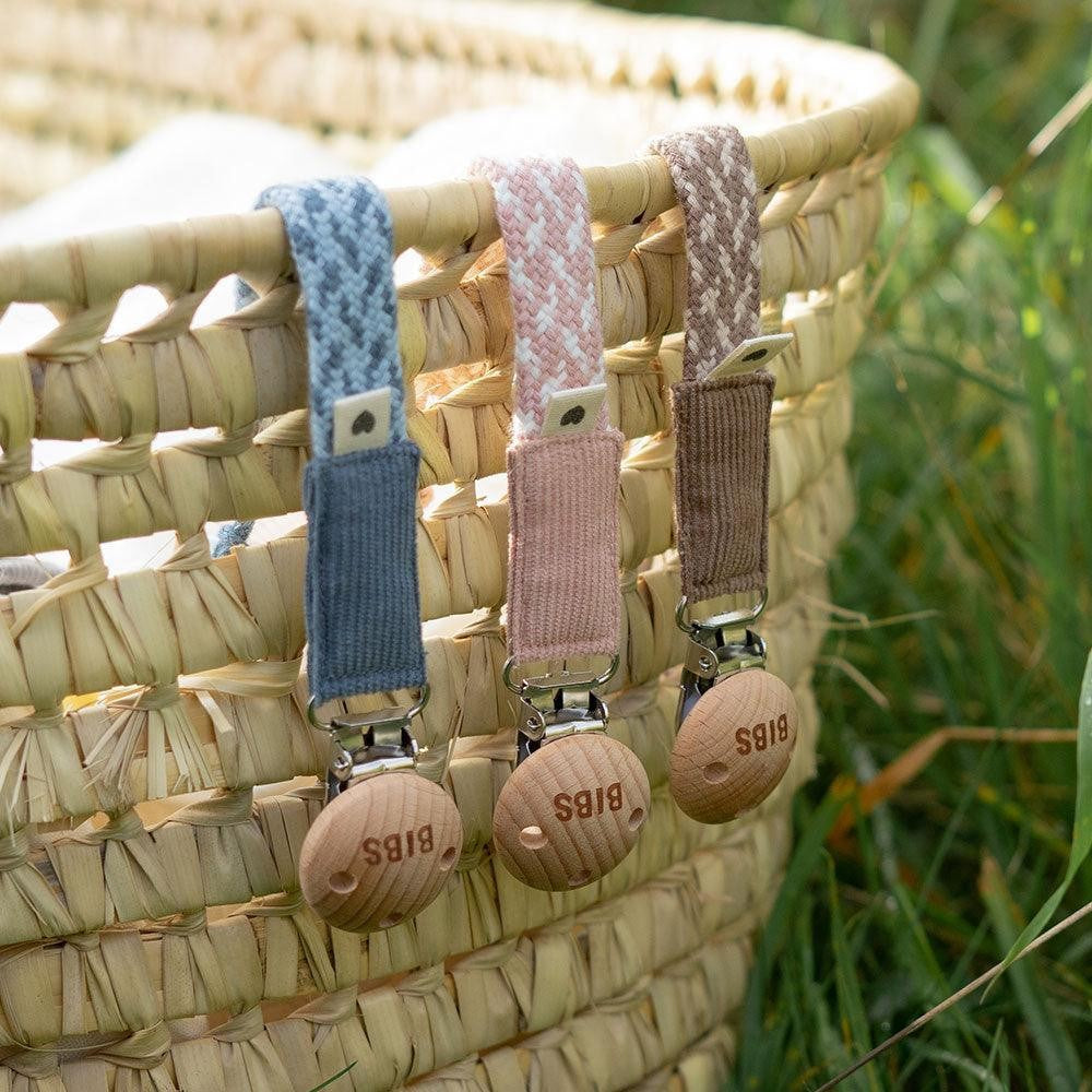 Bibs Clip Per Succhietto In Tessuto