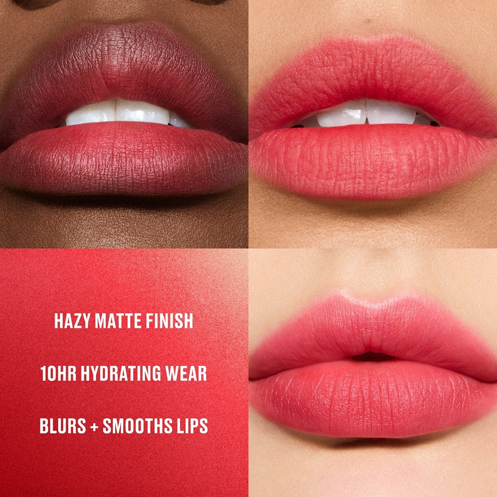 MAC Powder Kiss Hazy Matte Lipstick - Rossetto Matte Sfumatp