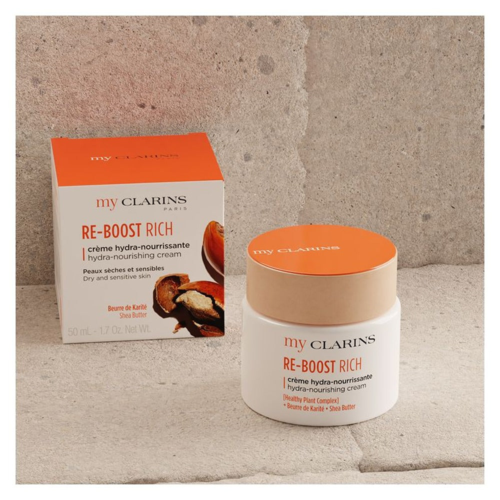 Clarins Re-boost Crema Idratante Nutriente - Pelle Giovane - Nutrimento Intenso