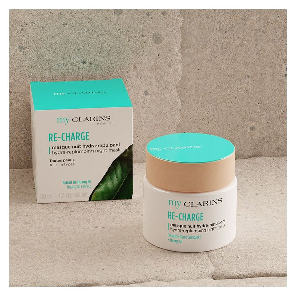 Clarins My Clarins Re-Charge Maschera Notte Idratante Rimpolpante