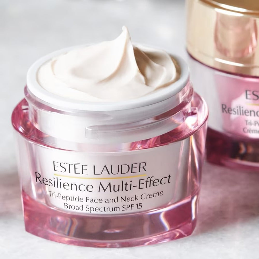 Estée Lauder Resilience Multi-Effect Tri-Peptide Face and Neck Creme SPF15 - Pelli Aride