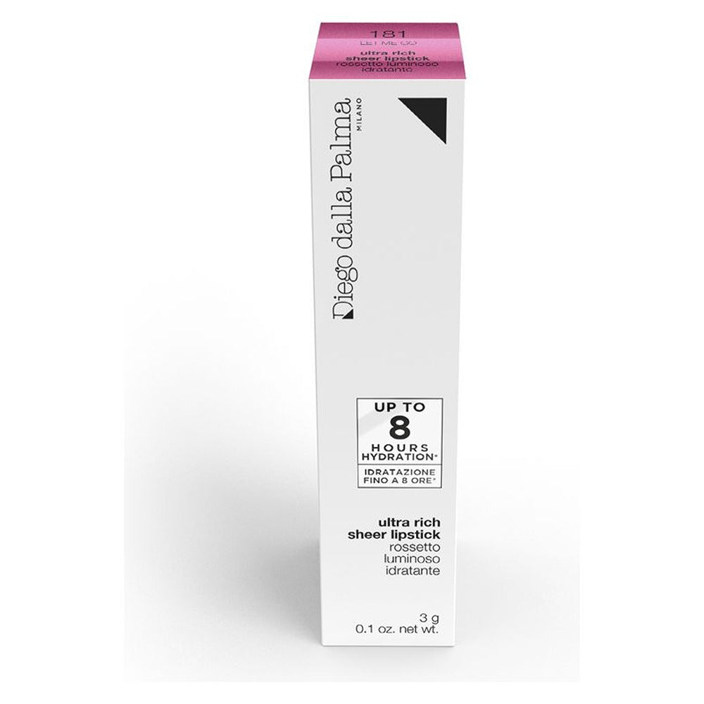 Diego Dalla Palma Ultra Rich Sheer Lipstick - Il Rossetto Luminoso Idratante