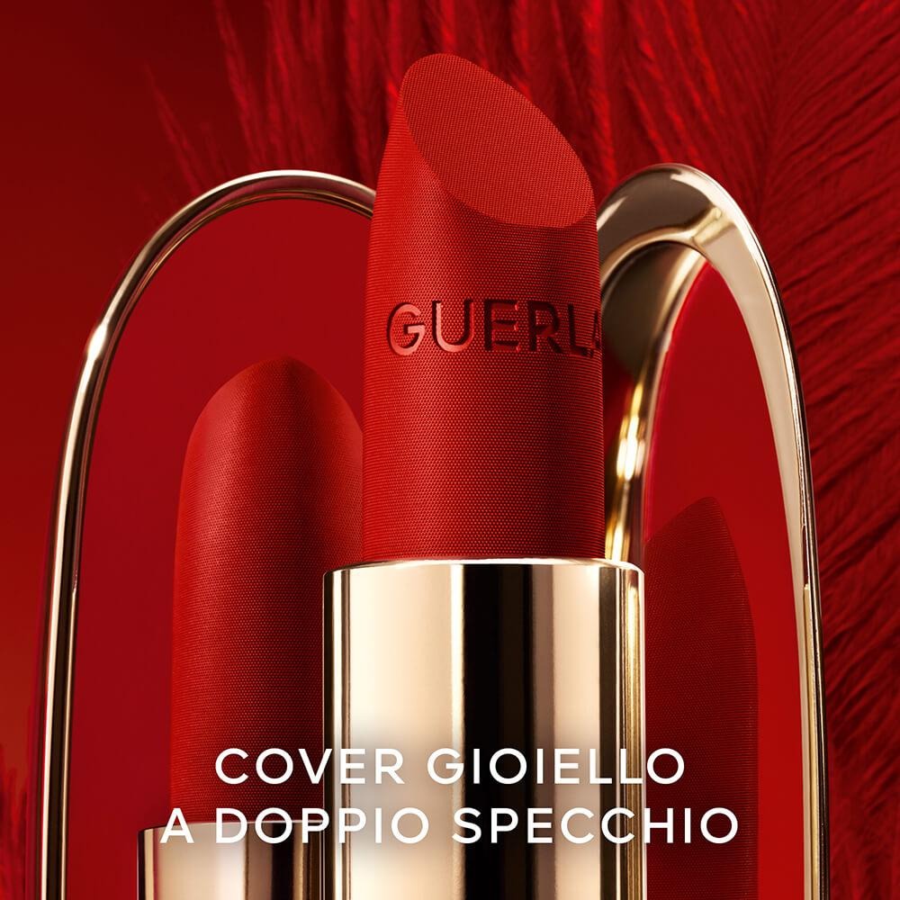 Guerlain Rouge G Blooming Denim La Cover Gioiello Con Doppio Specchio