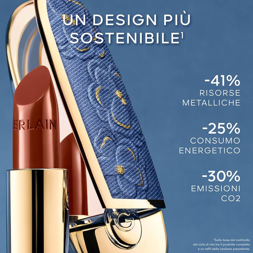 Guerlain Rouge G Blooming Denim La Cover Gioiello Con Doppio Specchio