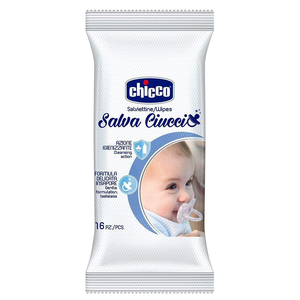 Chicco Salviettine Salva Ciuccio 16 Pezzi