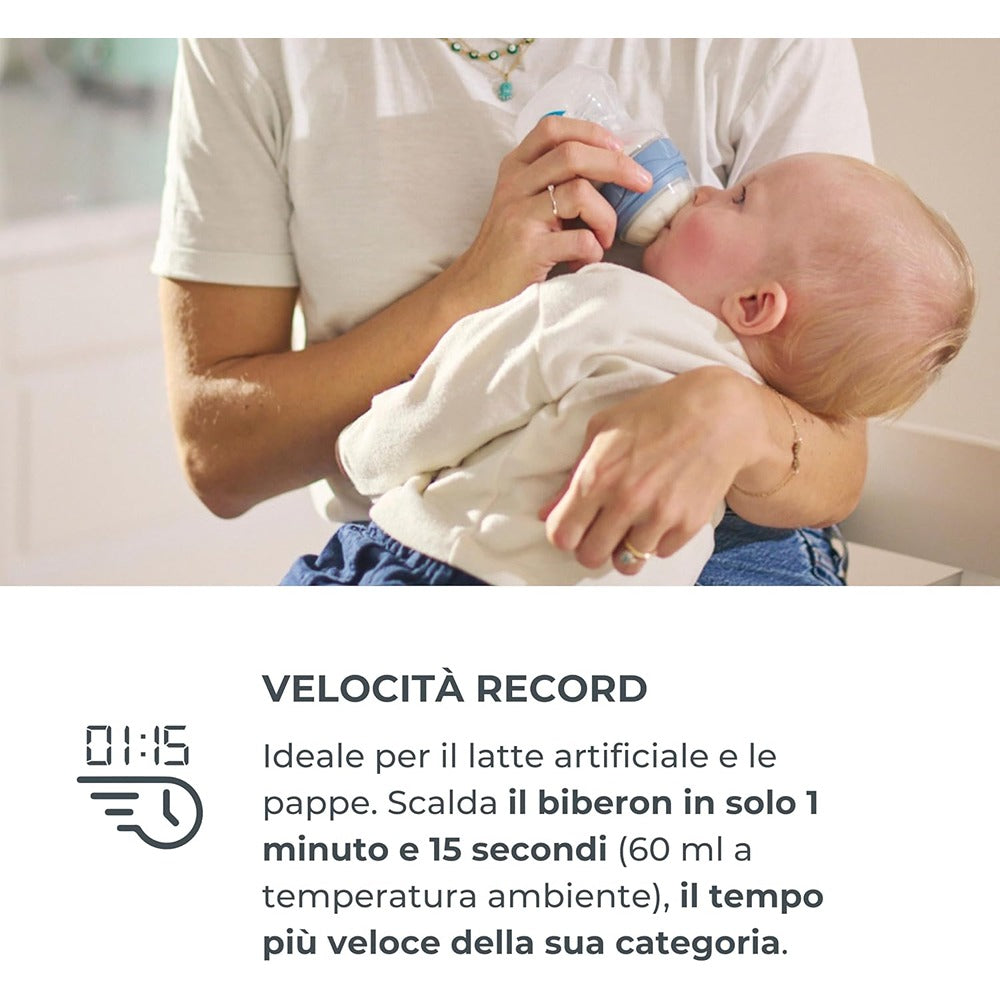 Nuvita Scaldabiberon E Sterilizzatore Ultraveloce Sage Green