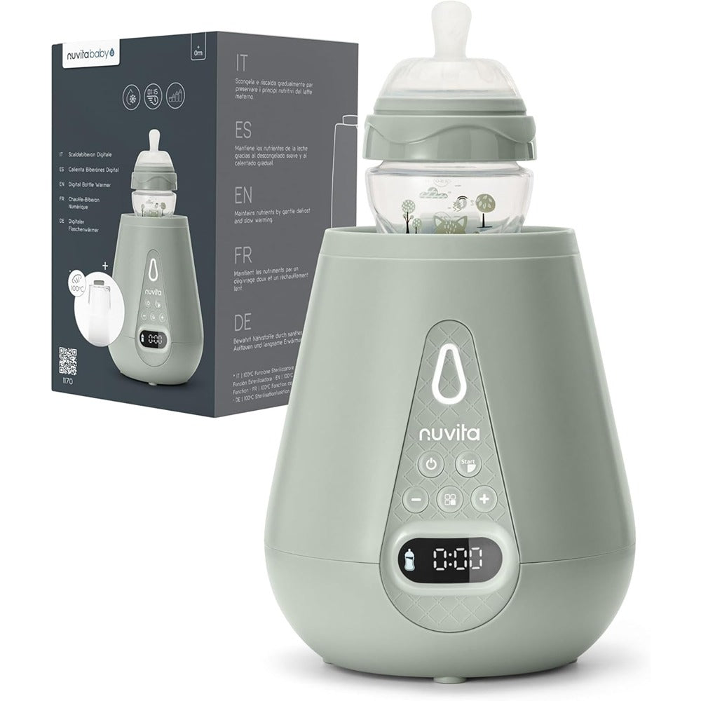 Nuvita Scaldabiberon E Sterilizzatore Ultraveloce Sage Green