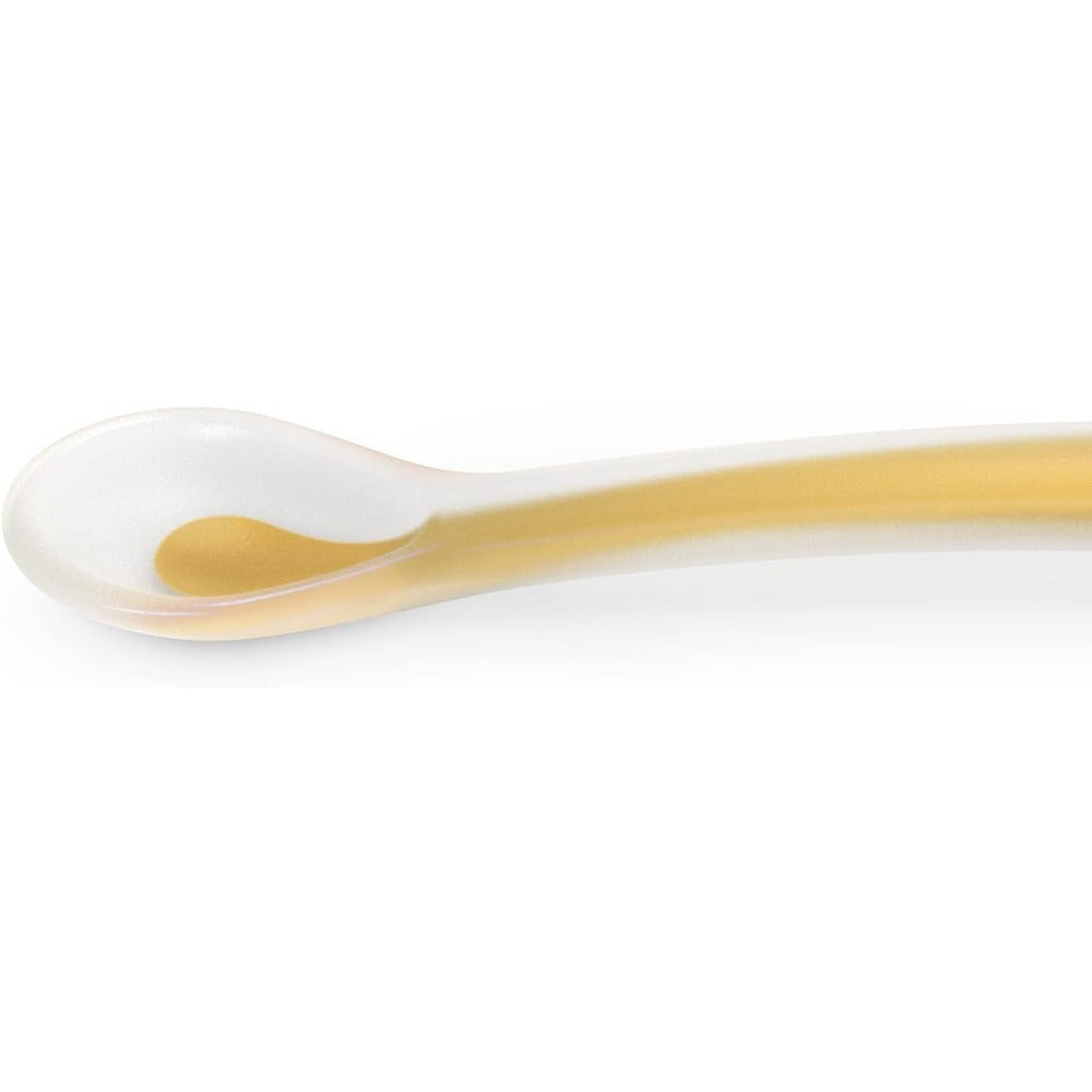 Suavinex Colour Essence Cucchiaio In Silicone Mango 4+ Mesi