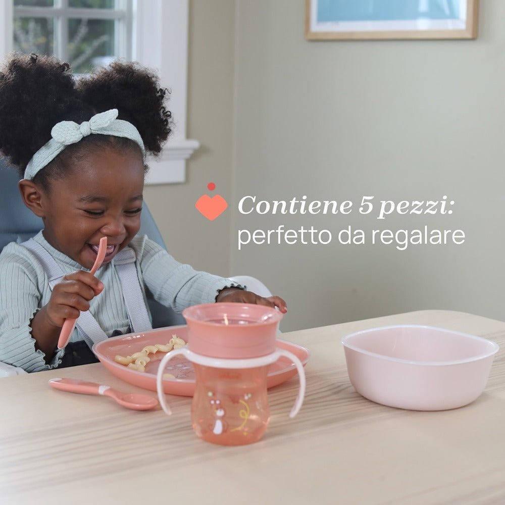 Chicco Set Pappa Azzurro 12+ Mesi