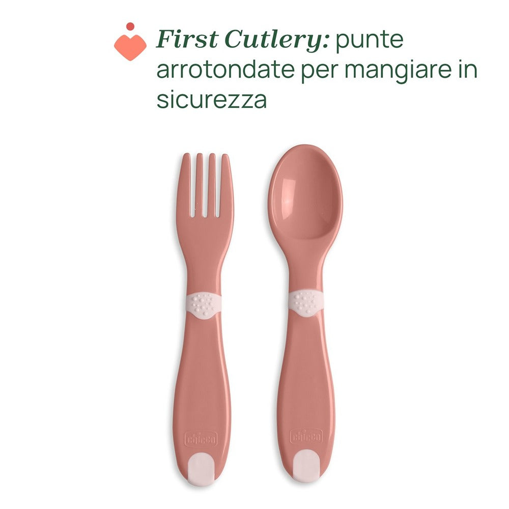 Chicco Set Pappa Rosa 12+ Mesi