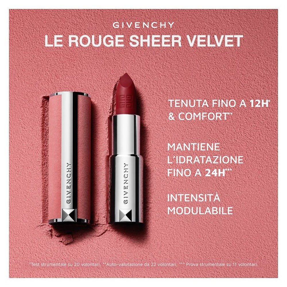 Givenchy Le Rouge Sheer Velvet – Rossetto Mat Opacizzante