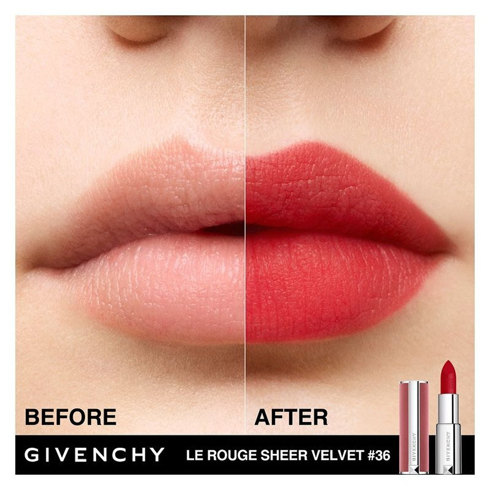 Givenchy Le Rouge Sheer Velvet – Rossetto Mat Opacizzante