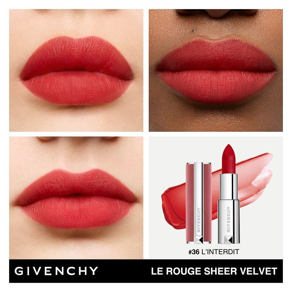 Givenchy Le Rouge Sheer Velvet – Rossetto Mat Opacizzante