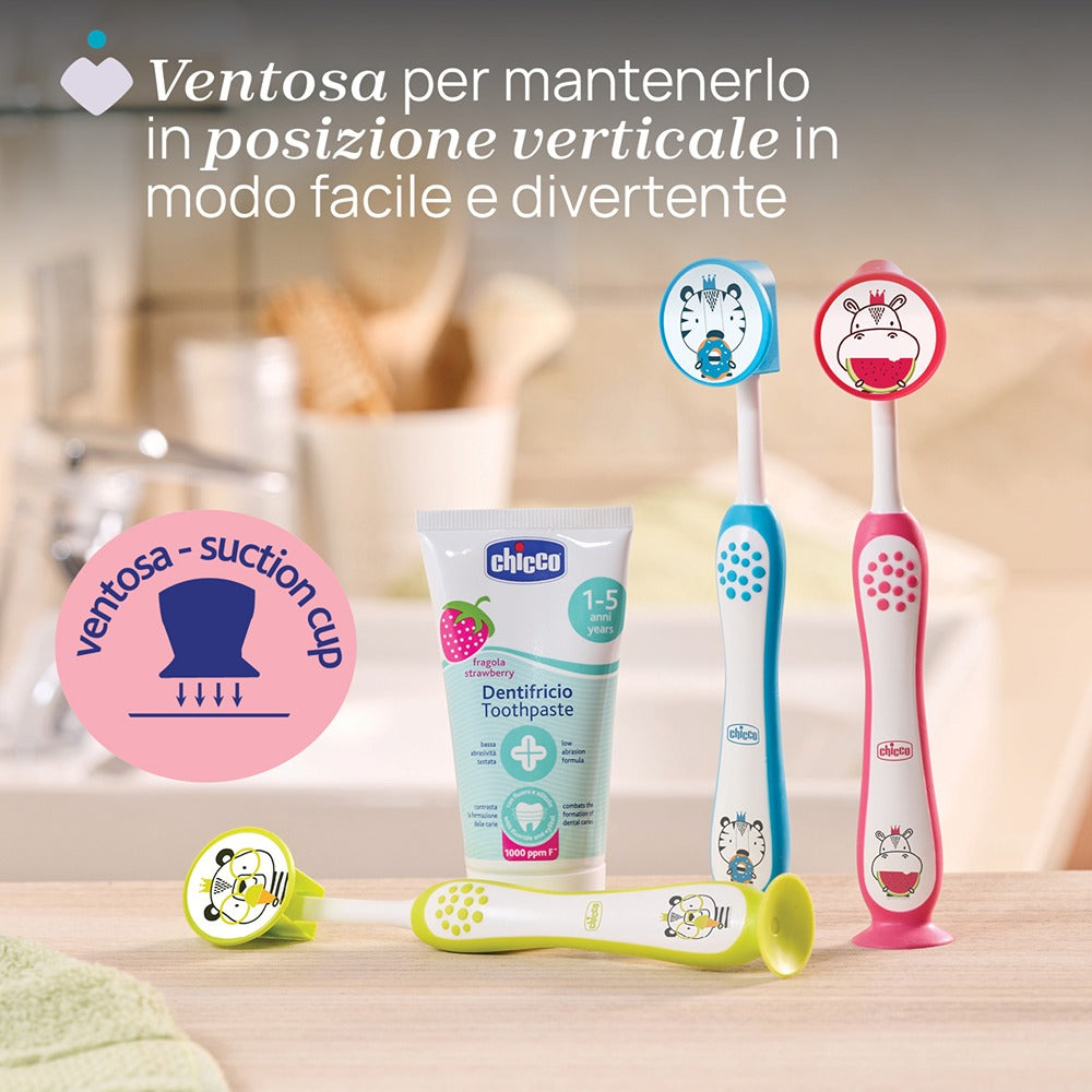 Chicco Spazzolino Denti Hippo 3-6 Anni