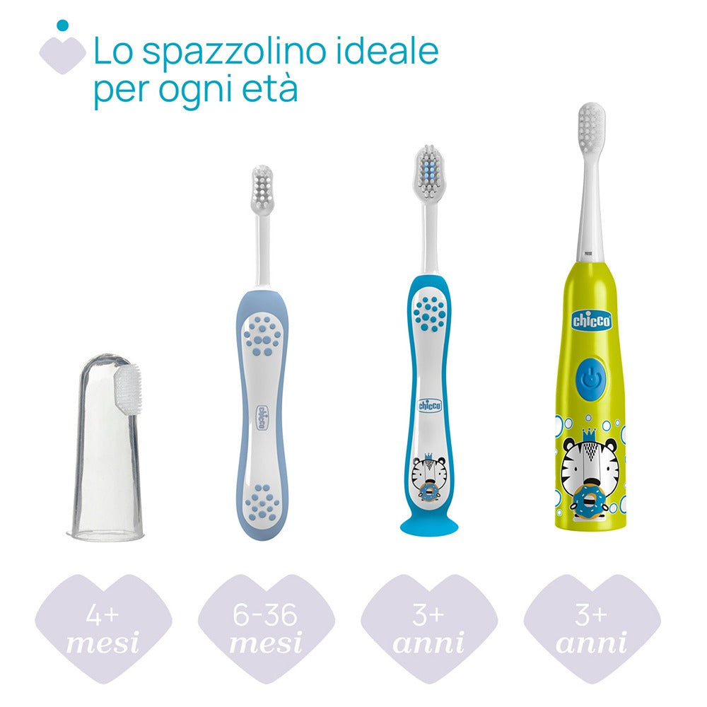 Chicco Spazzolino Denti Tigre 3-6 Anni