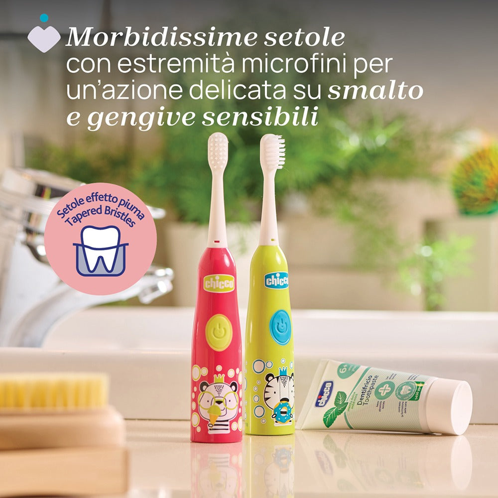 Chicco Spazzolino Elettrico Panda 3+ Anni