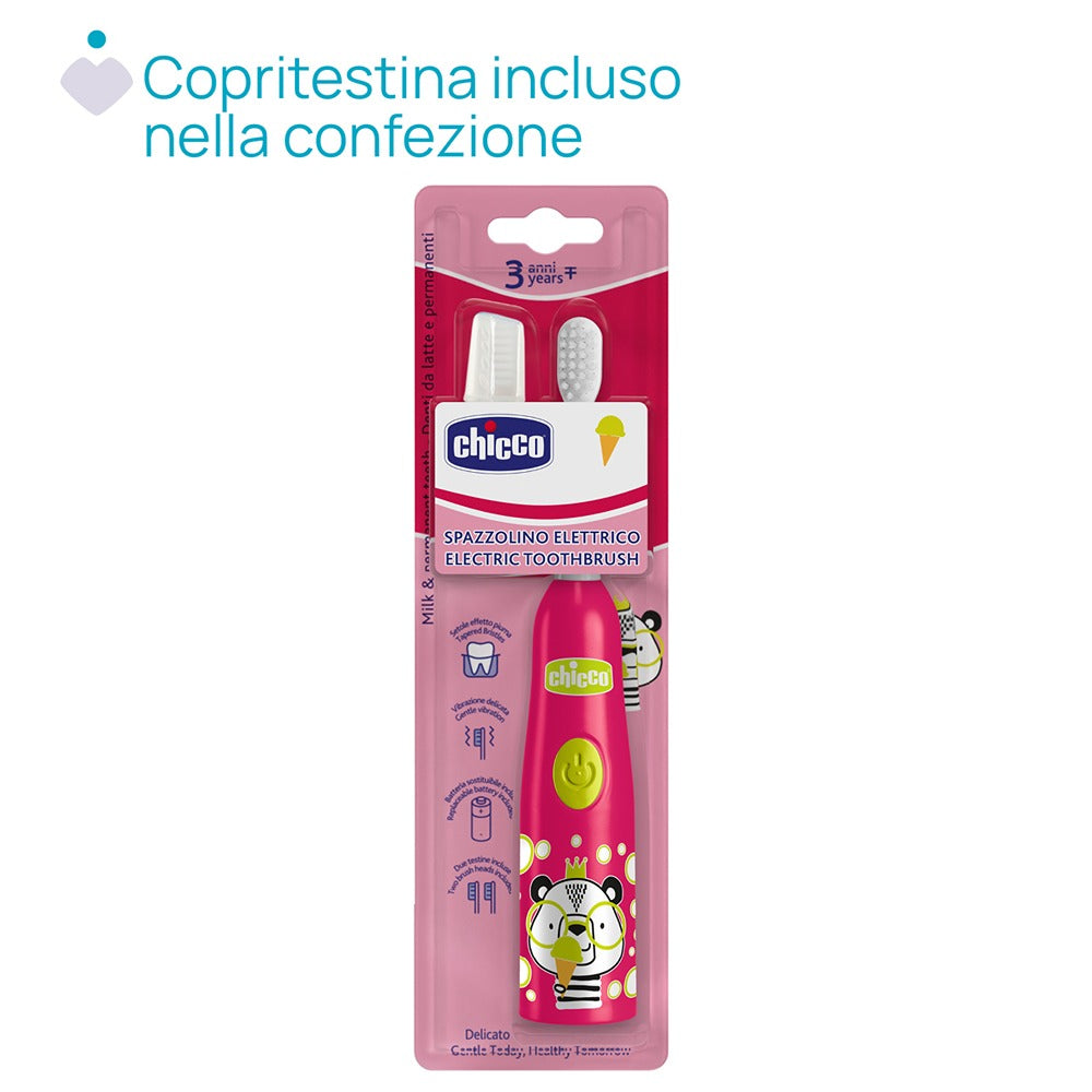 Chicco Spazzolino Elettrico Panda 3+ Anni