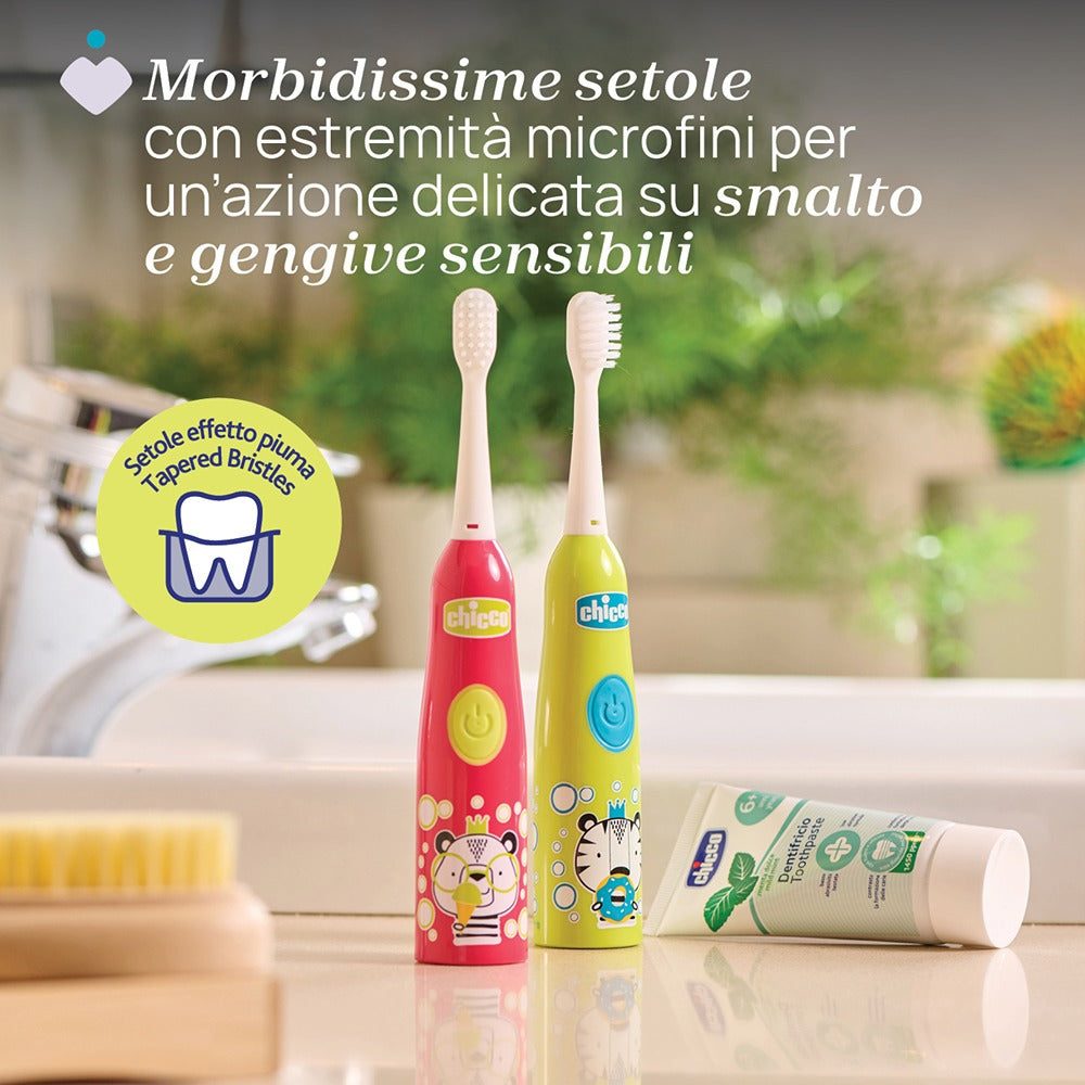 Chicco Spazzolino Elettrico Tigre 3+ Anni