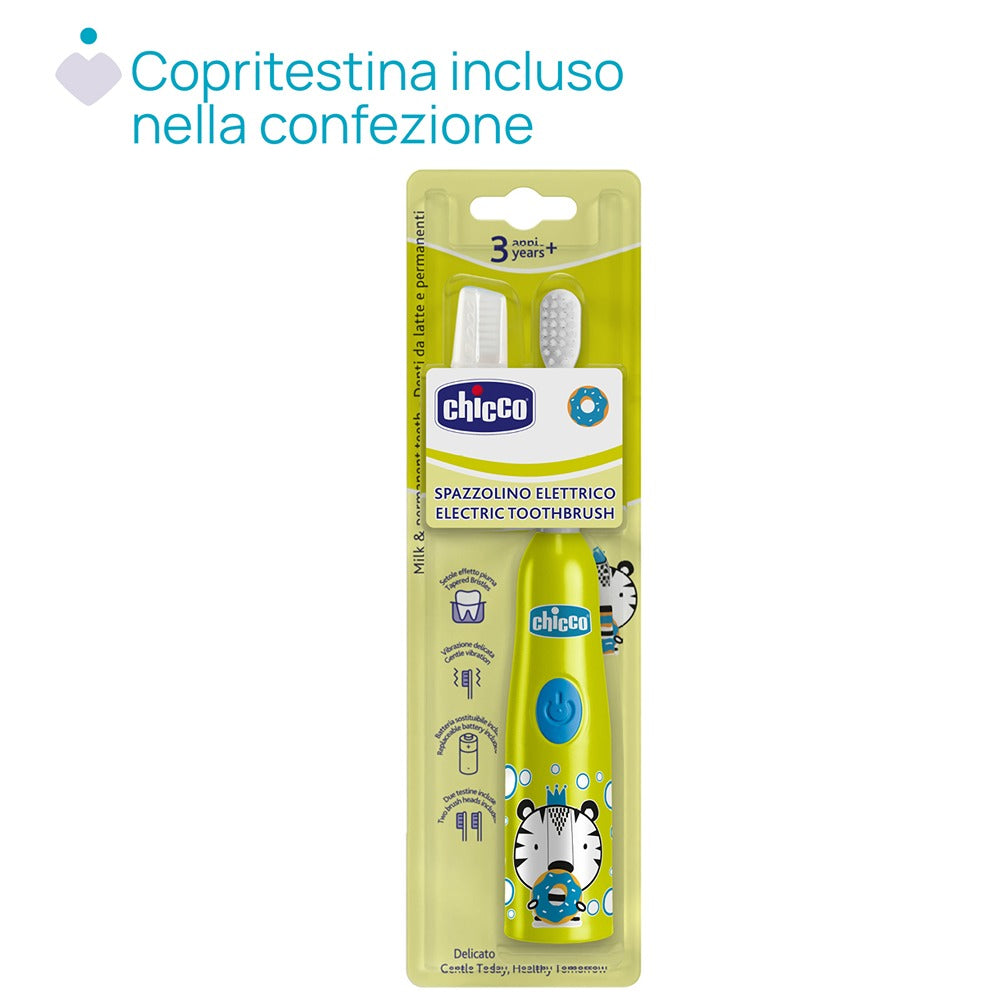 Chicco Spazzolino Elettrico Tigre 3+ Anni