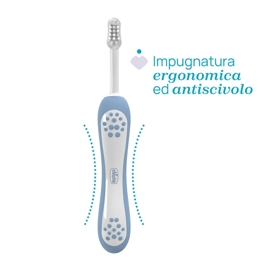 Chicco Spazzolino Primi Denti Indaco 6-36 Mesi