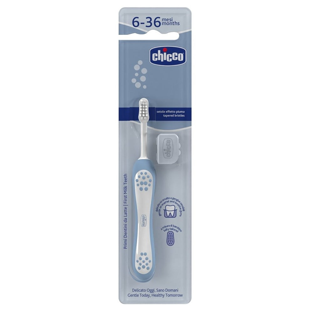 Chicco Spazzolino Primi Denti Indaco 6-36 Mesi