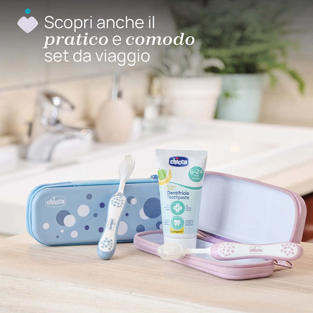 Chicco Spazzolino Primi Denti Indaco 6-36 Mesi