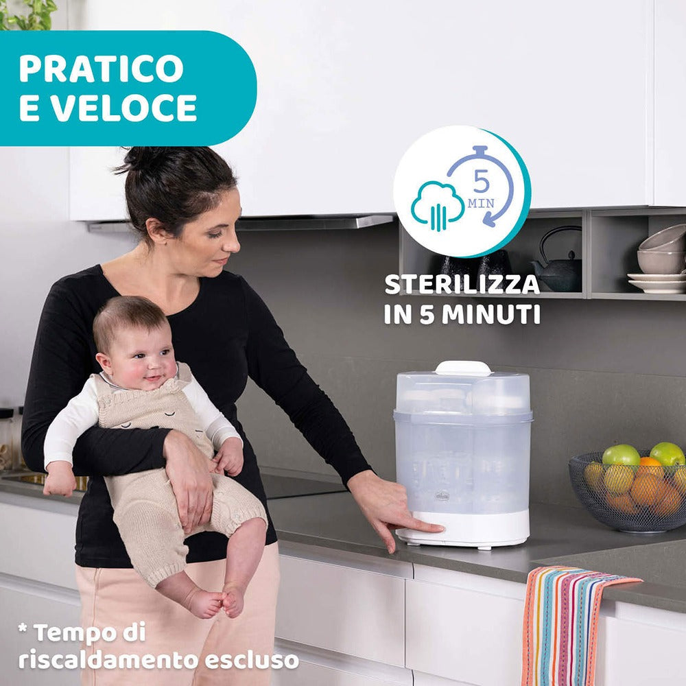 Chicco Sterilizzatore A Vapore 3 In 1