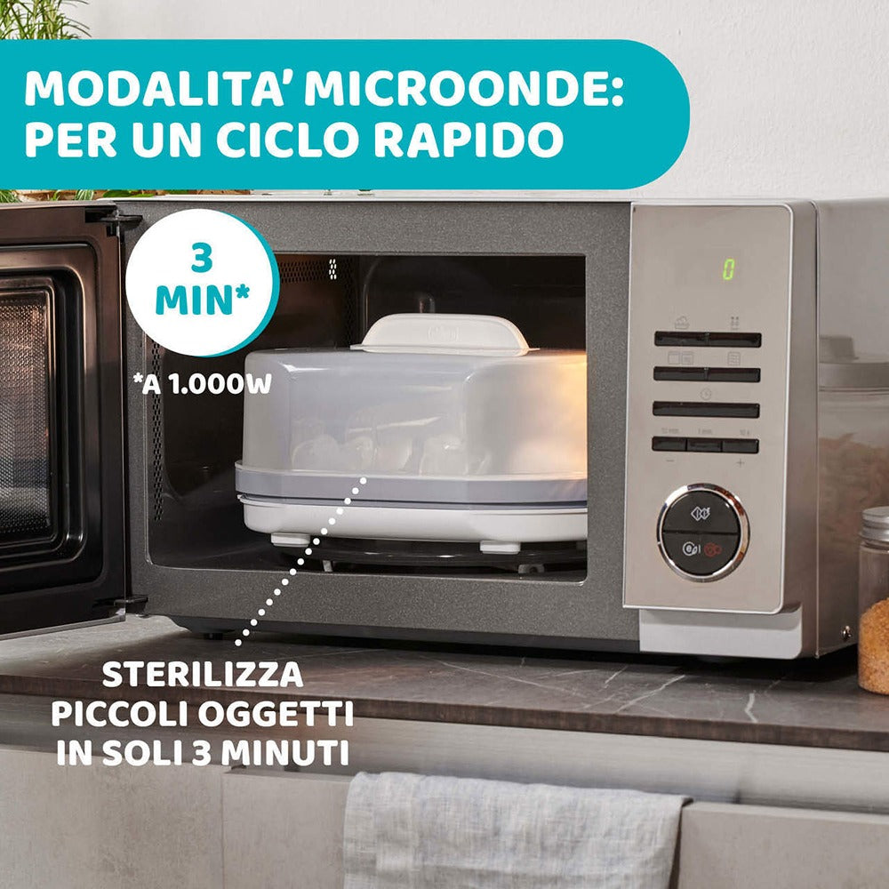 Chicco Sterilizzatore A Vapore 3 In 1