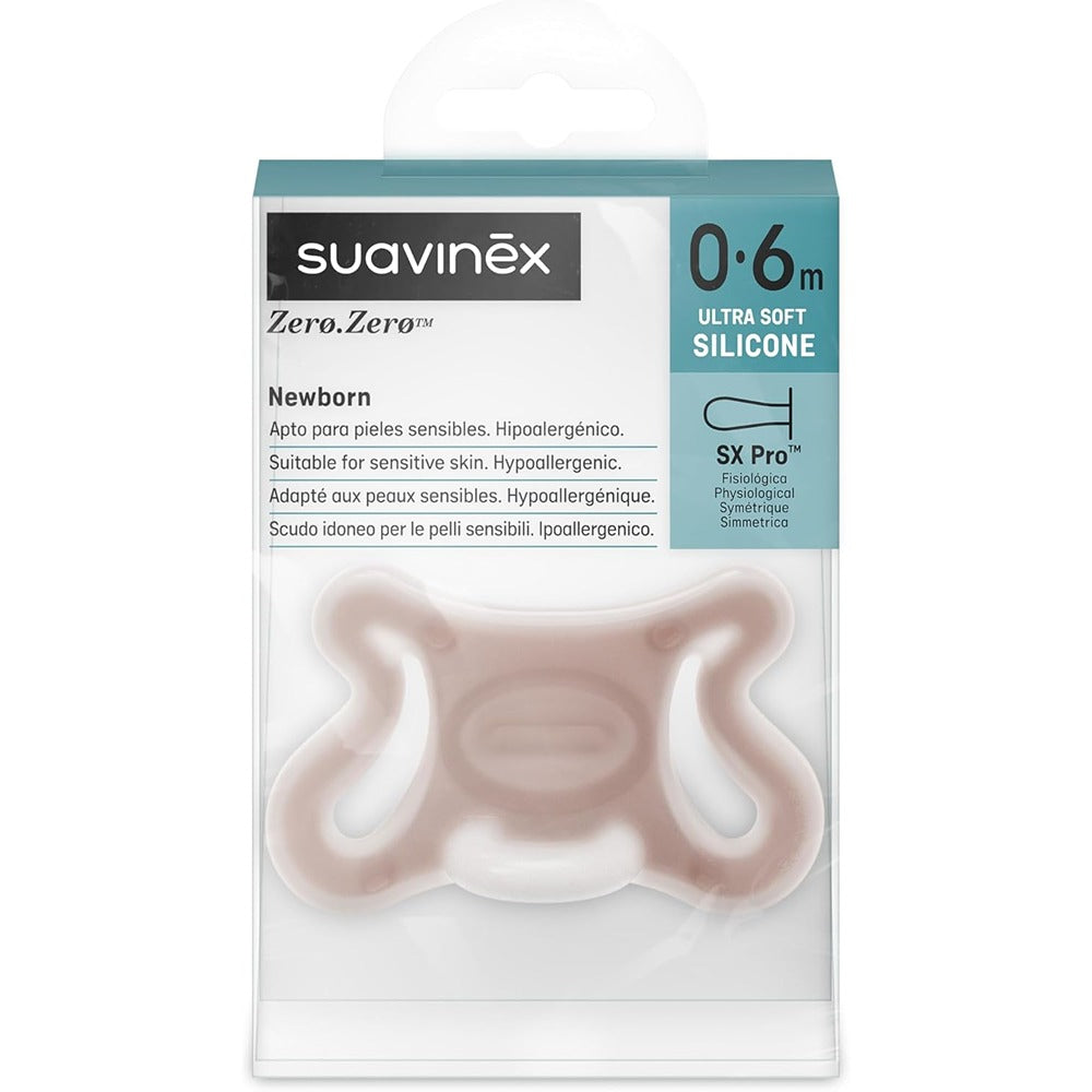 Suavinex Zero Zero Succhietto Tettarella Simmetrica In Silicone Sx Pro Deep 0-6 Mesi