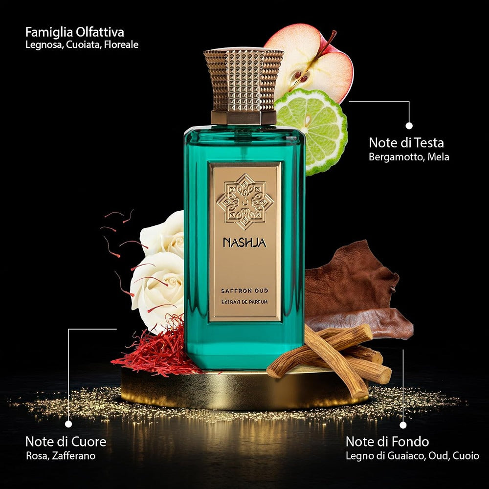 Nashja Saffron Oud Extrait de Parfum