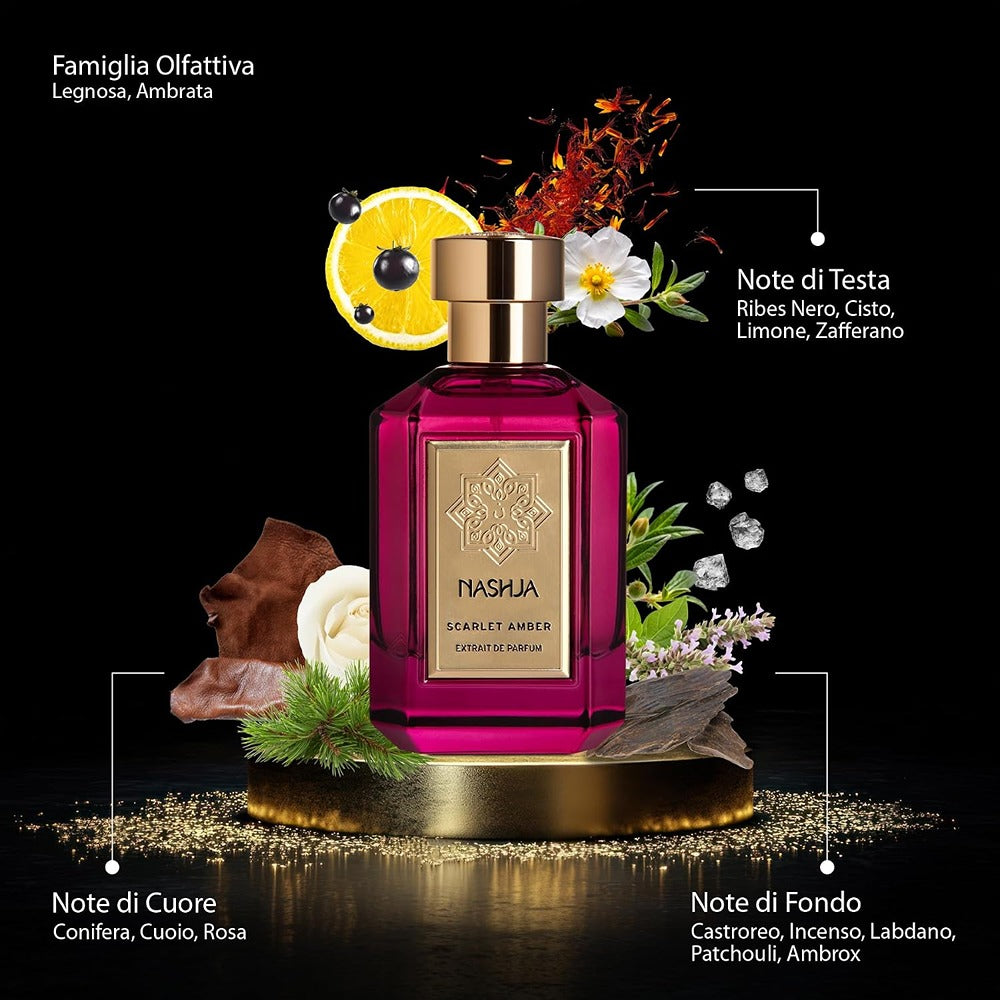 Nashja Scarlet Amber Extrait de Parfum