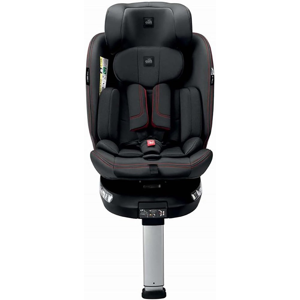 Cam Seggiolino Auto Sosta I-Size Girevole 360° E Schienale Reclinabile 40-150 cm Nero