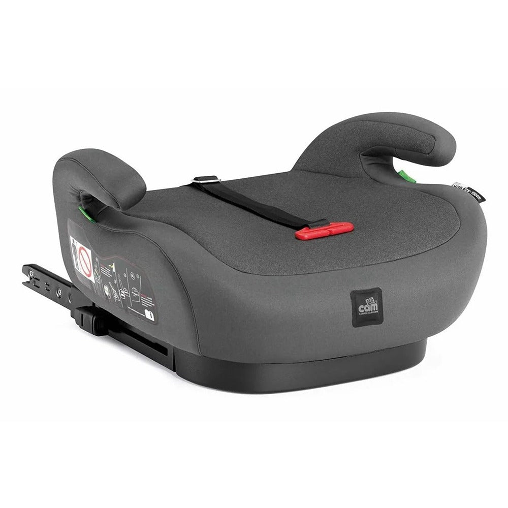 Cam Seggiolino Auto Rialzo Vista Isofix I-size 125-150 cm Antracite