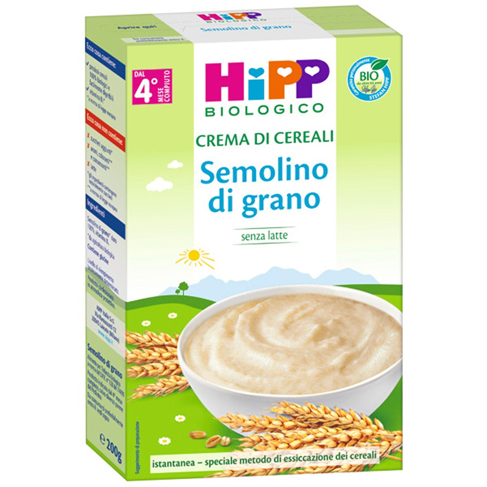 HiPP Crema Di Cereali Semolino Di Grano 200 gr