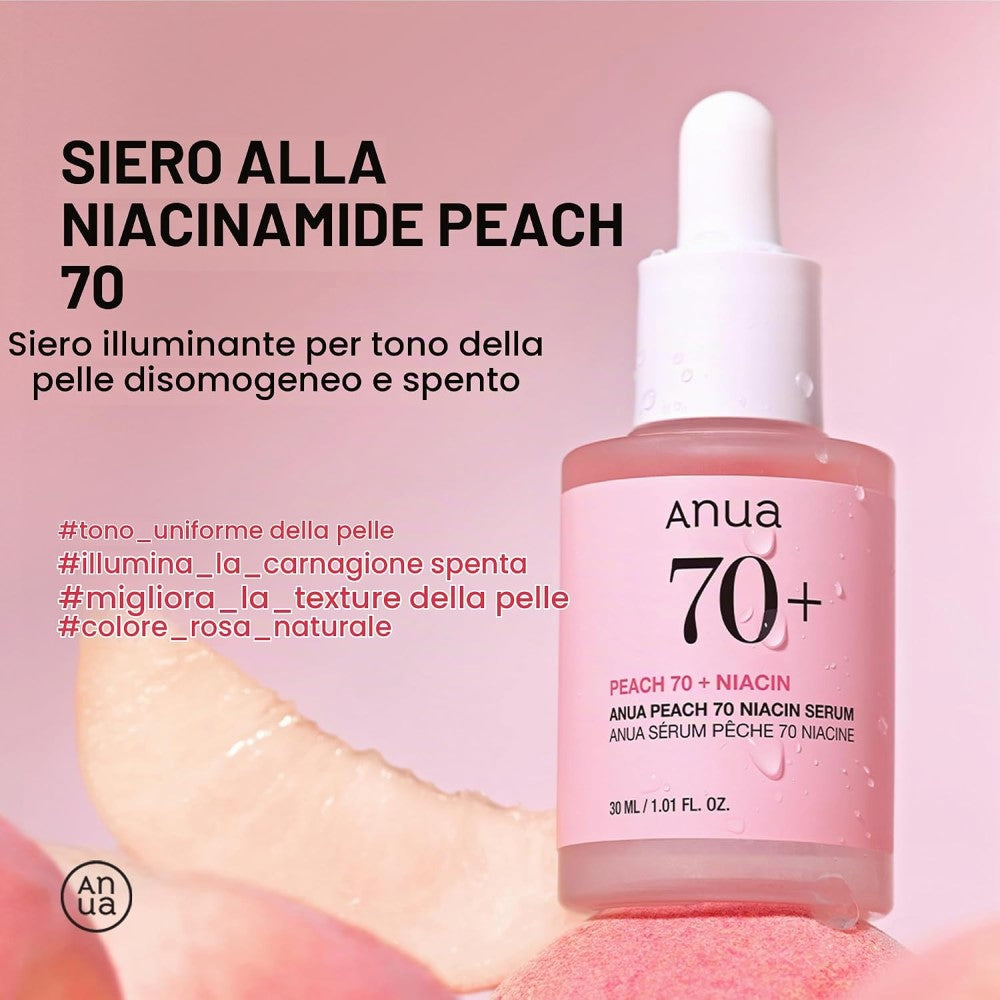 Anua Peach 70% Niacinamide Serum - Siero Viso