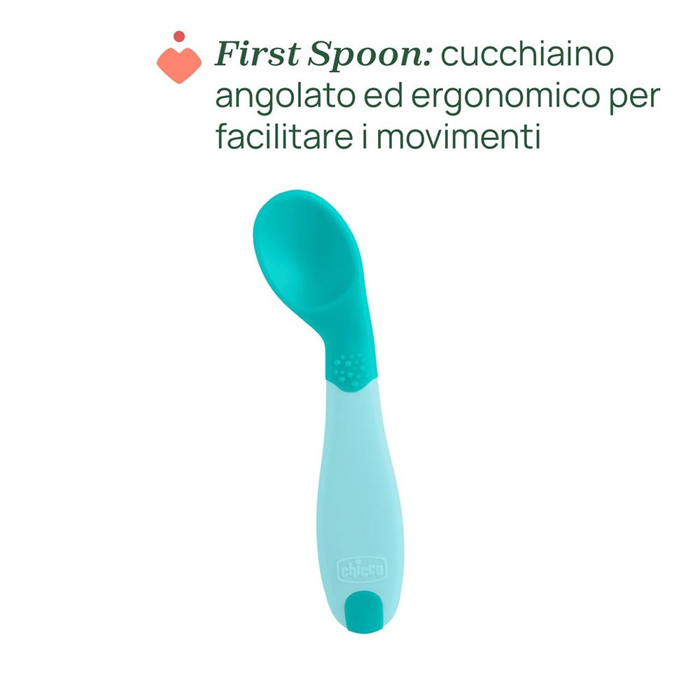 Chicco Set Pappa Azzurro 6+ Mesi