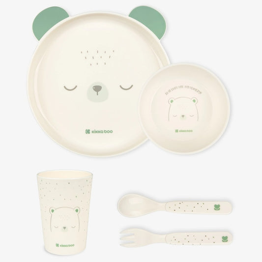 KikkaBoo Set Pappa Orsetto Salvia